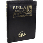 Foto da Bíblia Tradução Brasileira 1917, atualizada em 2010 pela Sociedade Bíblica do Brasil