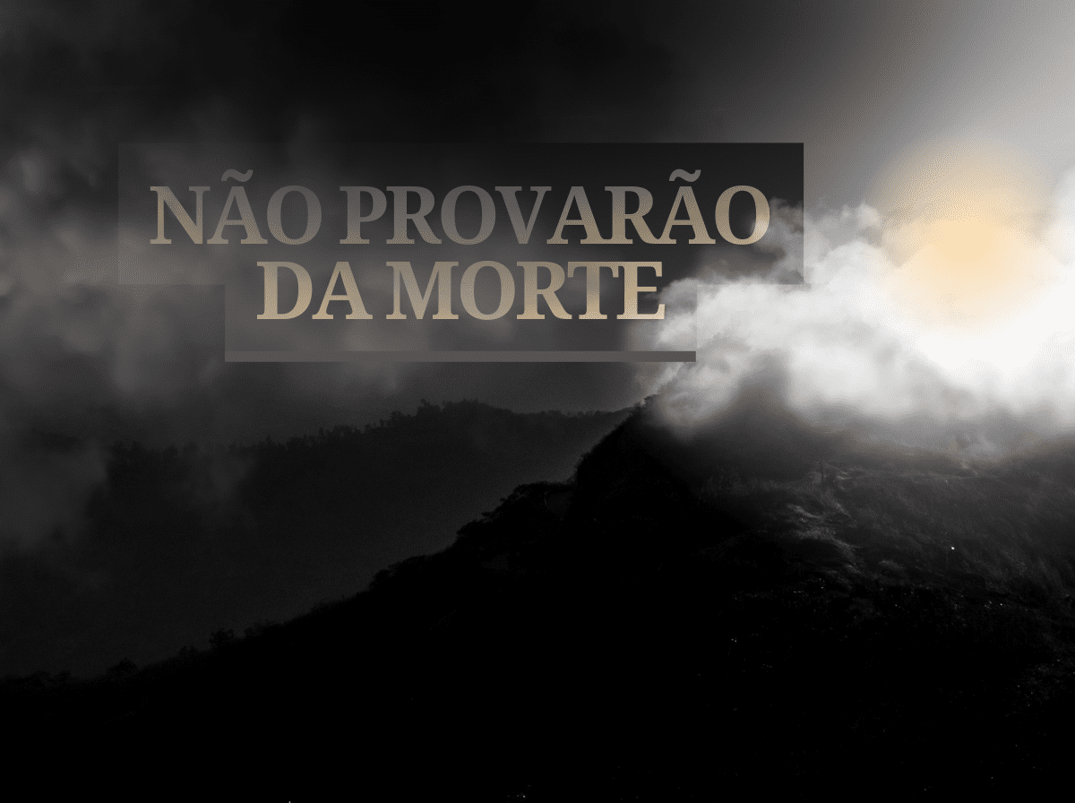 Não provarão a morte, até vir o Filho do Homem no Seu Reino (Mateus 16.28).