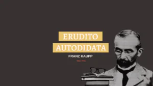 erudito autodidata franz kaupp Imagem de Franz Kaupp, nascido em 1866 e falecido em 1945, foi um grande erudito do movimento dos irmãos unidos